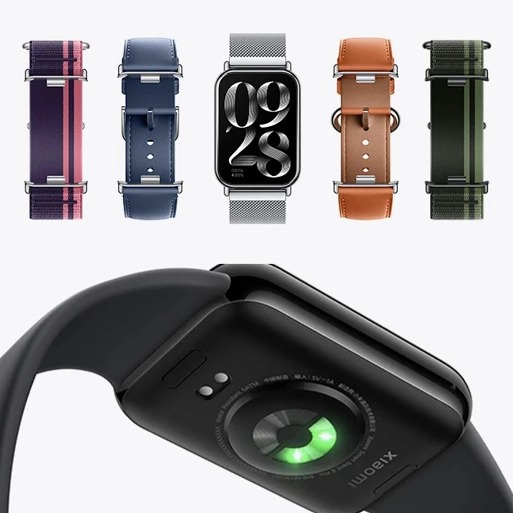 Xiaomi Mi Band 8 Pro Smart Bracelet 1.74'' AMOLED Screen GPS Blood Oxygen Fitness Tracker Waterproof - Grey
