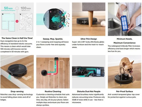eufy G10 Hybrid Robot Vacuum Cleaner