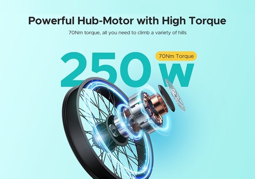 ENGWE E26 elektrinis dviratis, 48V 16AH baterija 250W motorinis kalnų dviratis Shimano 7 greičių pavara 140km maksimalus atstumas 25km/h maksimalus greitis 20*4,0 colių padanga 150kg apkrova hidraulinis stabdys