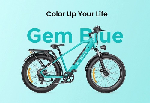 ENGWE E26 elektrinis dviratis, 48V 16AH baterija 250W motorinis kalnų dviratis Shimano 7 greičių pavara 140km maksimalus atstumas 25km/h maksimalus greitis 20*4,0 colių padanga 150kg apkrova hidraulinis stabdys
