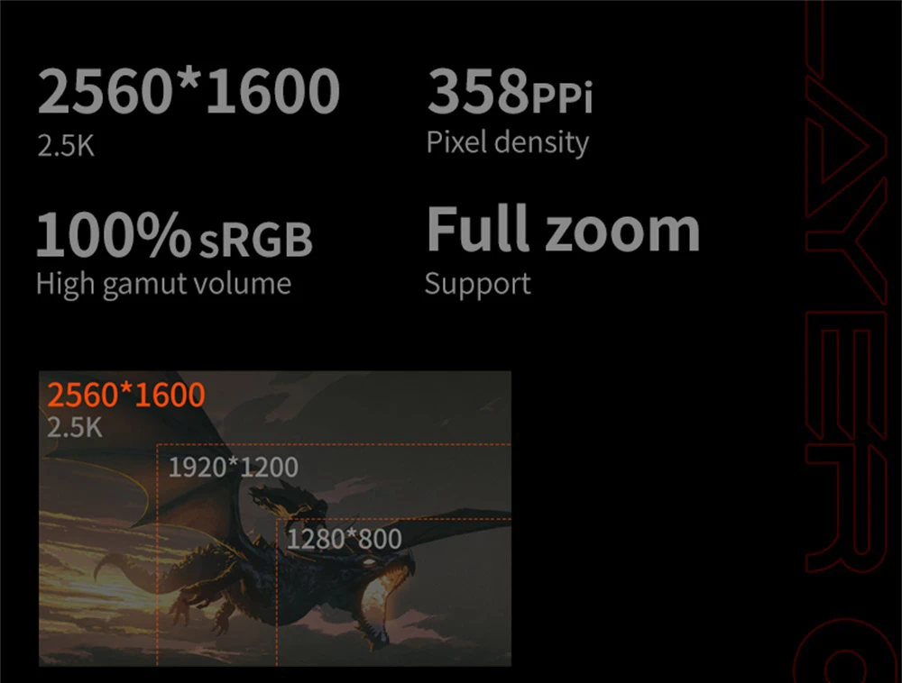 One Netbook OneXPlayer 2 Pro 5 in 1 Handheld Gaming PC 8.4'' 2K IPS Screen AMD Ryzen 7 7840U 32GB LPDDR5 1TB RAM M.2 Windows 11 US - Black