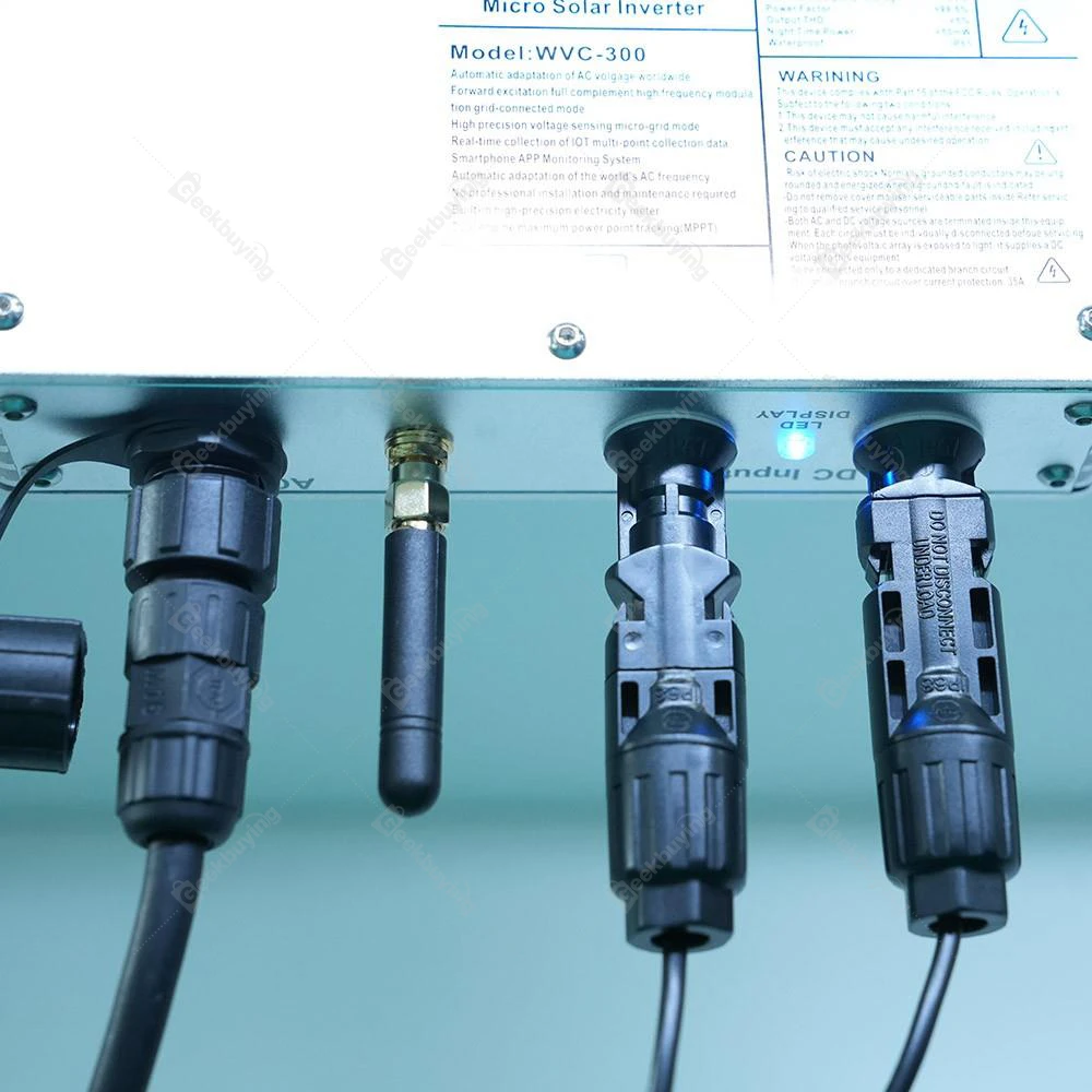 OUKITEL MC4-Kabel zur Verbindung des Mikro-Wechselrichters mit dem BP2000 und zum Anschluss von Solarmodulen