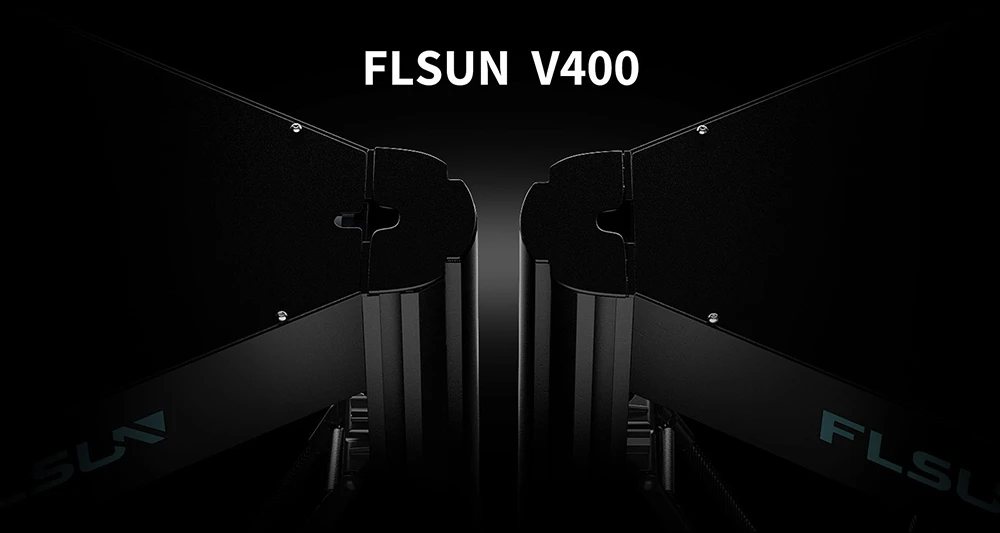 FLSUN V400 FDM 3D Printer, 400mm/s Fast Printing, Pre-assembled, Auto Levelling, , Dual Drive Extruder, 300*410mm