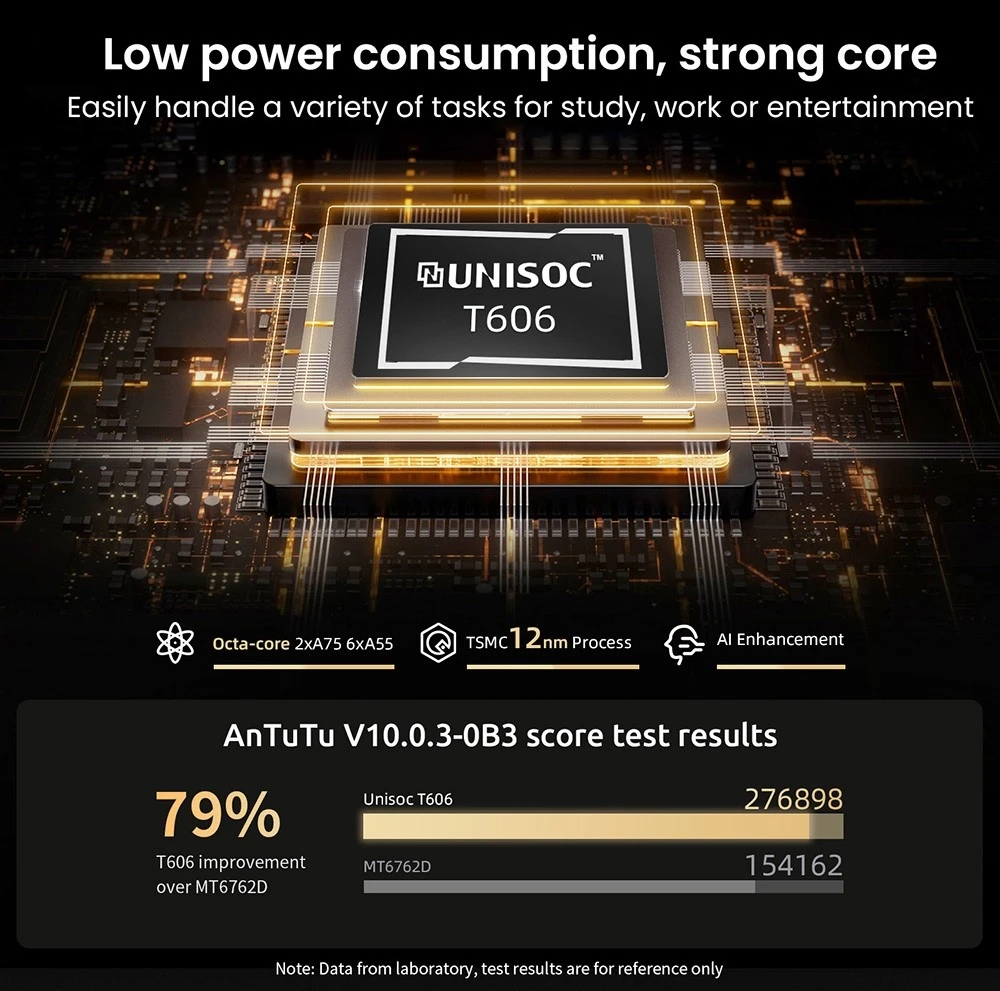 BMAX I11 Plus 10.4 tuuman tabletti UNISOC T606 Octa Core 8 Gt + 8 Gt Laajennus RAM 256 Gt SSD Android 13 Monikielinen 2000x1200 2K IPS Kosketusnäyttö 4G LTE 2.4G/5G WiFi Bluetooth 5.0 Takakamera 13MP