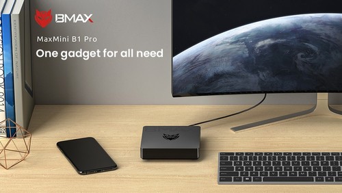 BMAX B1 Pro ミニPC 8GB 128GB SSD 最大2.60GHz Amazon.com: Bmax Mini PC B1 Pro 8GB LPDDR4/128GB eMMC