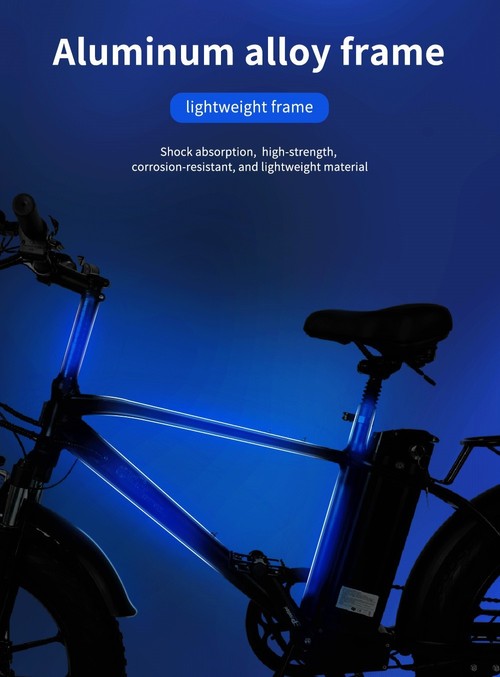 CMACEWHEEL T20 Electric Bike 20*4.0 inch CST Tire 750W Motor 40-45km/h Max Speed 17Ah Battery - Black