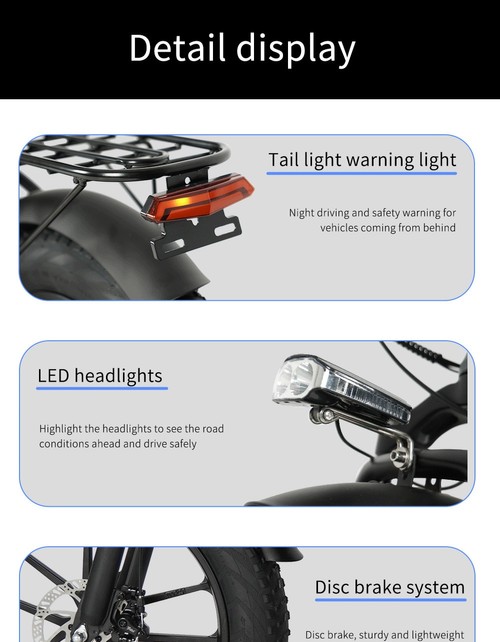 CMACEWHEEL T20 Electric Bike 20*4.0 inch CST Tire 750W Motor 40-45km/h Max Speed 17Ah Battery - Black