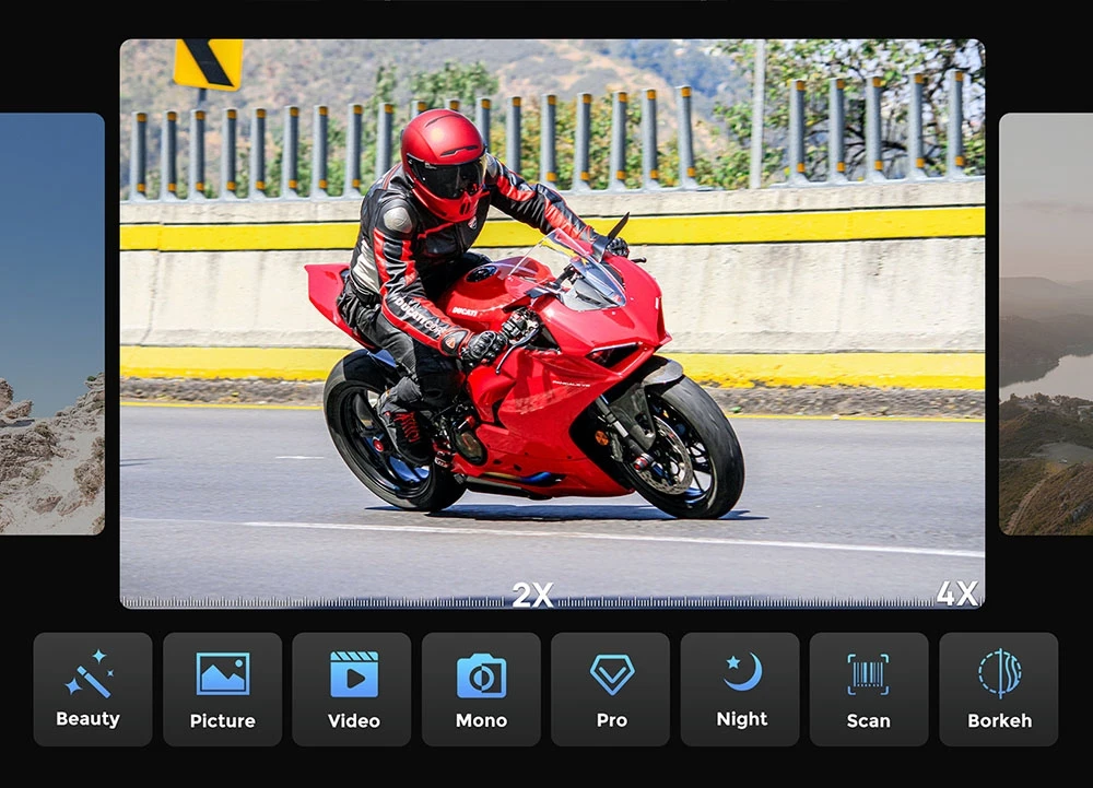 FOSSiBOT F101P Rugged Smartphone, 4GB+64GB, AI Triple Camera, 123dB Speaker, MediaTek Helio P22 Octa-Core, 10600mAh Large Battery, Fingerprint/Face Unlock, 5.45 inch HD+ IPS Screen, Android 13.0 - Red