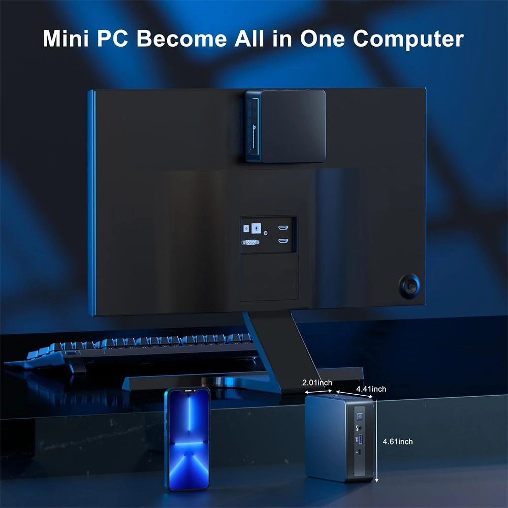 Intel NUC 11 Mini PC, Intel Core i7-1165G7 Quad Core Up to 4.7GHz, 32GB ‎DDR4 RAM 1TB SSD, 1* HDMI 1*DP 2*Thunderbolt 4K Duadruple Display, 2.4/5GHz Wi-Fi6 Bluetooth5.2, 3*USB3.2 1*SD Card Slot 1*RJ45 1*Audio Jack