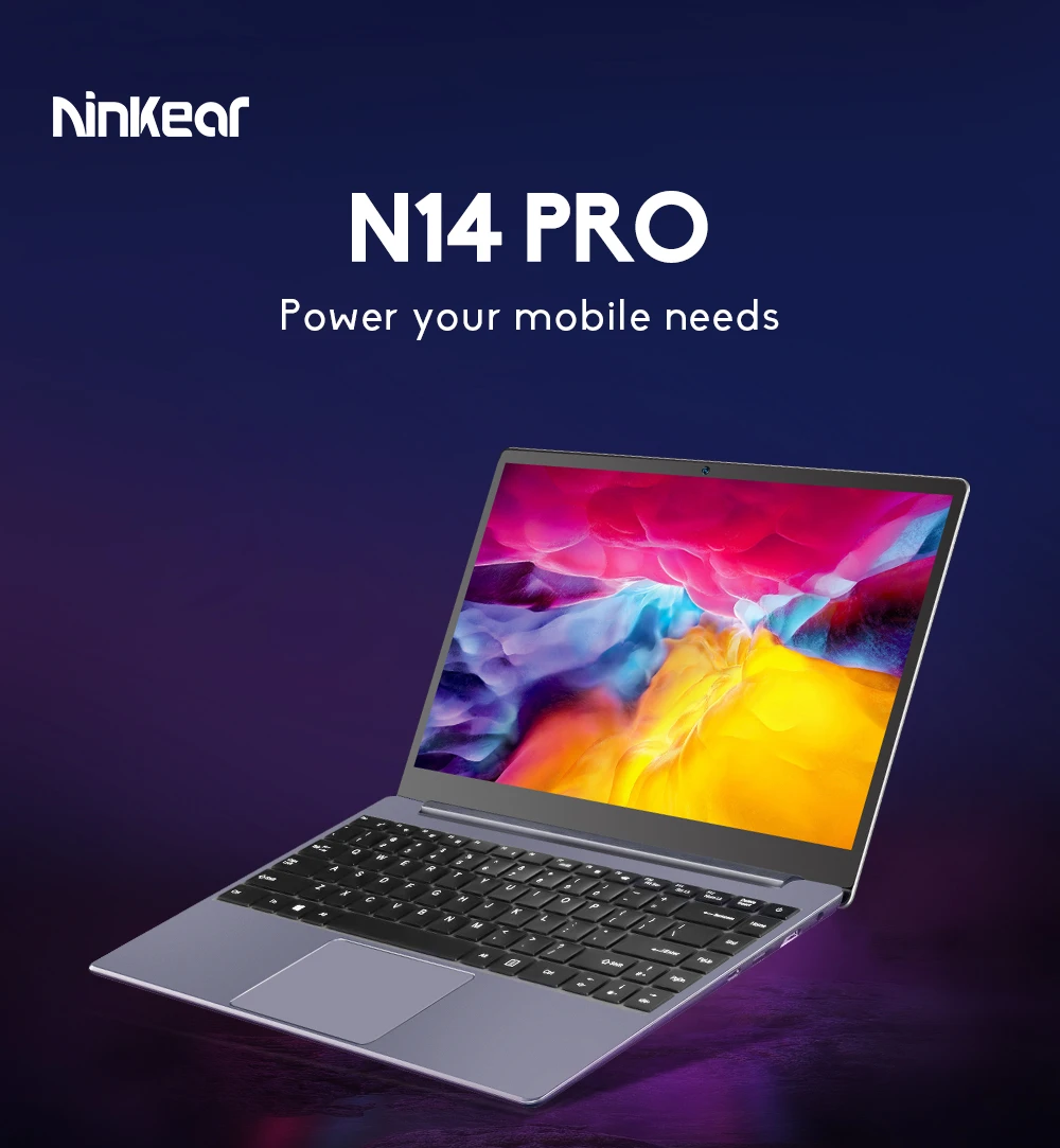 Ninkear N14 Pro Laptop 14-inch Intel Core i7-1165G7 16GB RAM+1TB SSD Windows 11 Bluetooth 4.2