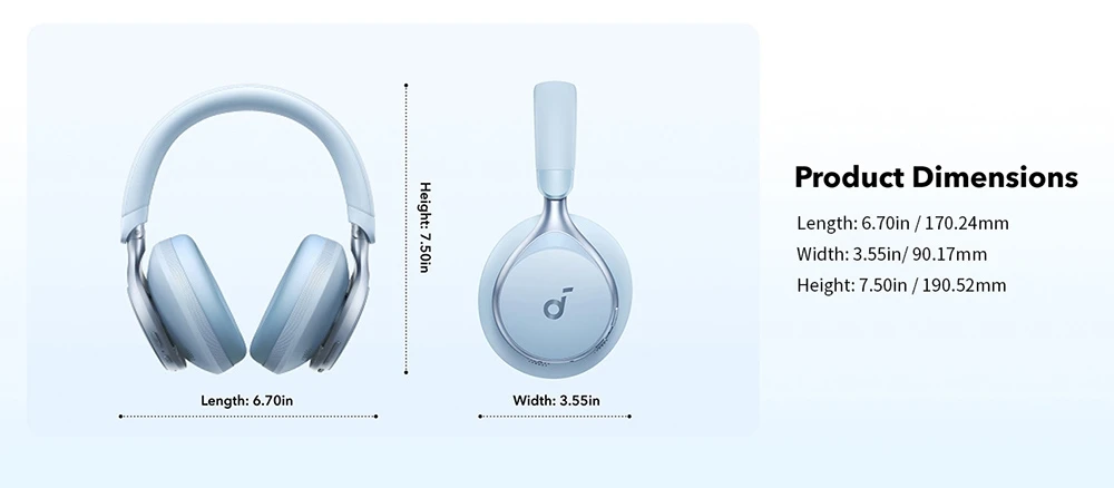 Anker Soundcore Space One ヘッドホン ホワイト appbankstore_4571411211621
