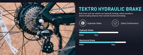 Vitilan T7 kalnu elektriskais velosipēds, 26*4,0 collu CST Fat Riepas 750W Bafang Motor 48V 20Ah Akumulators 28mph Maksimālais ātrums 80jūdzes Maksimālais diapazons LCD displejs ar priekšējiem un aizmugurējiem lukturiem hidrauliskās disku bremzes SHIMANO 8 Speed ​​- dzeltena