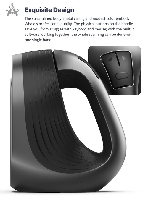 3DMakerpro Whale Review! 3D Scanner that can scan small to