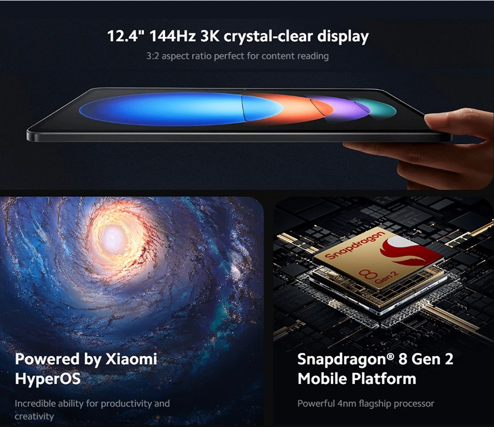 Xiaomi Pad 6S Pro 12+512GB タブレット - グリーン
