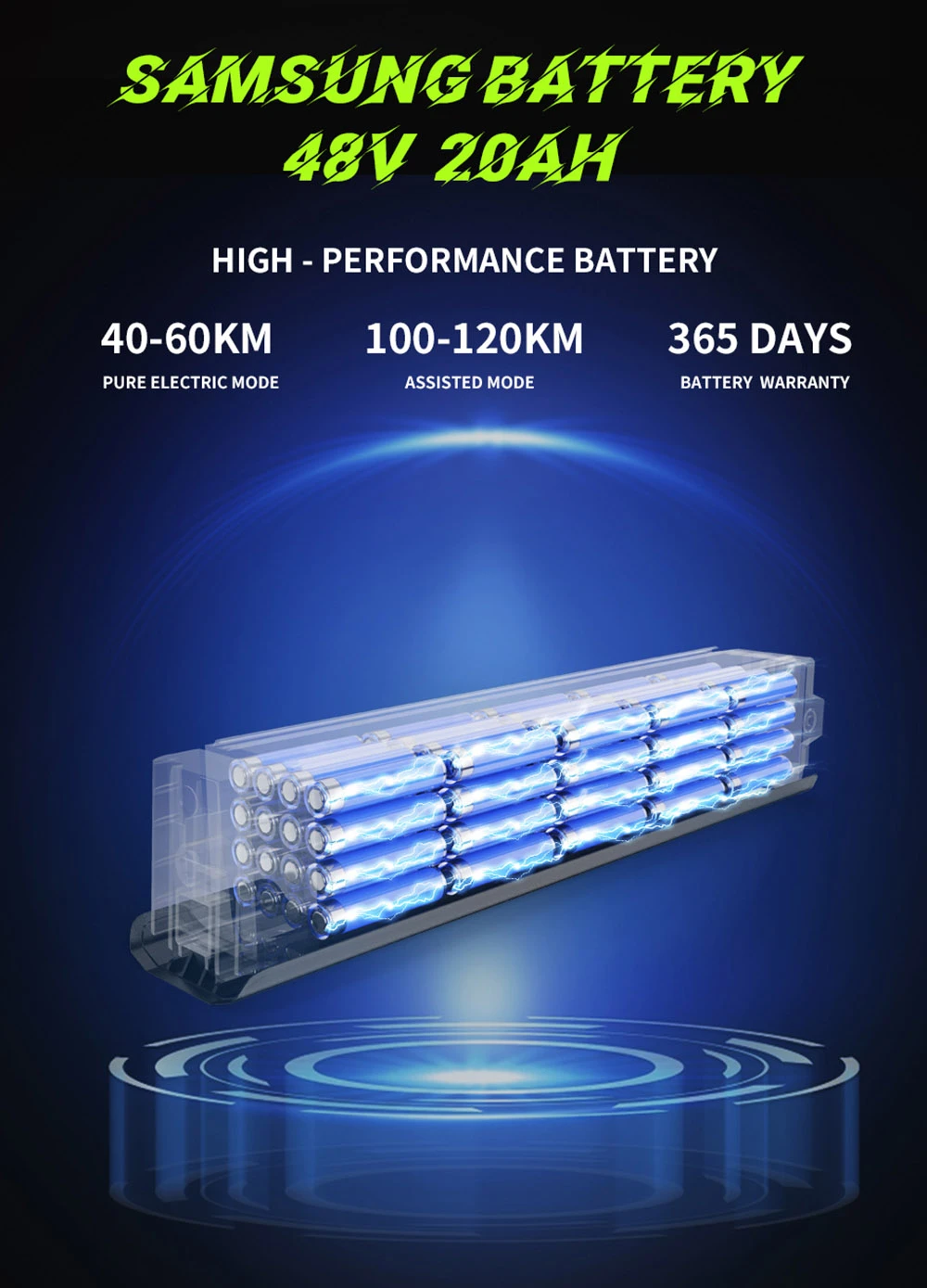 Bicicletă electrică de munte DUOTTS F26 750W*2 motoare duble 48V 20Ah Baterie 26*4.0 inci Anvelope grase 55 km/h Viteză maximă 55 grade Urcare Smart Color Display Frâne duble cu disc Absorbție șoc 150 kg Sarcină maximă 100 km - negru