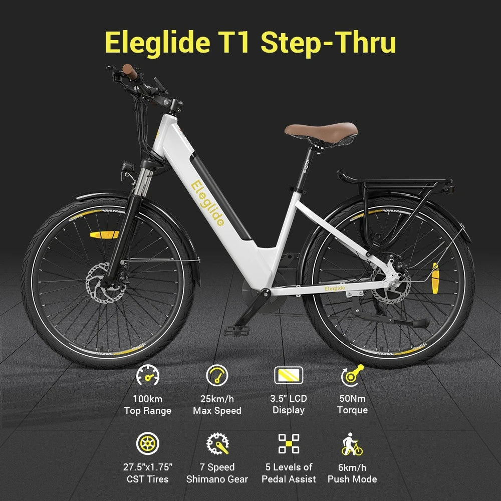 Eleglide T1 Step-Thru: A városi és túrázó e-bike, ami mindent megváltoztat!