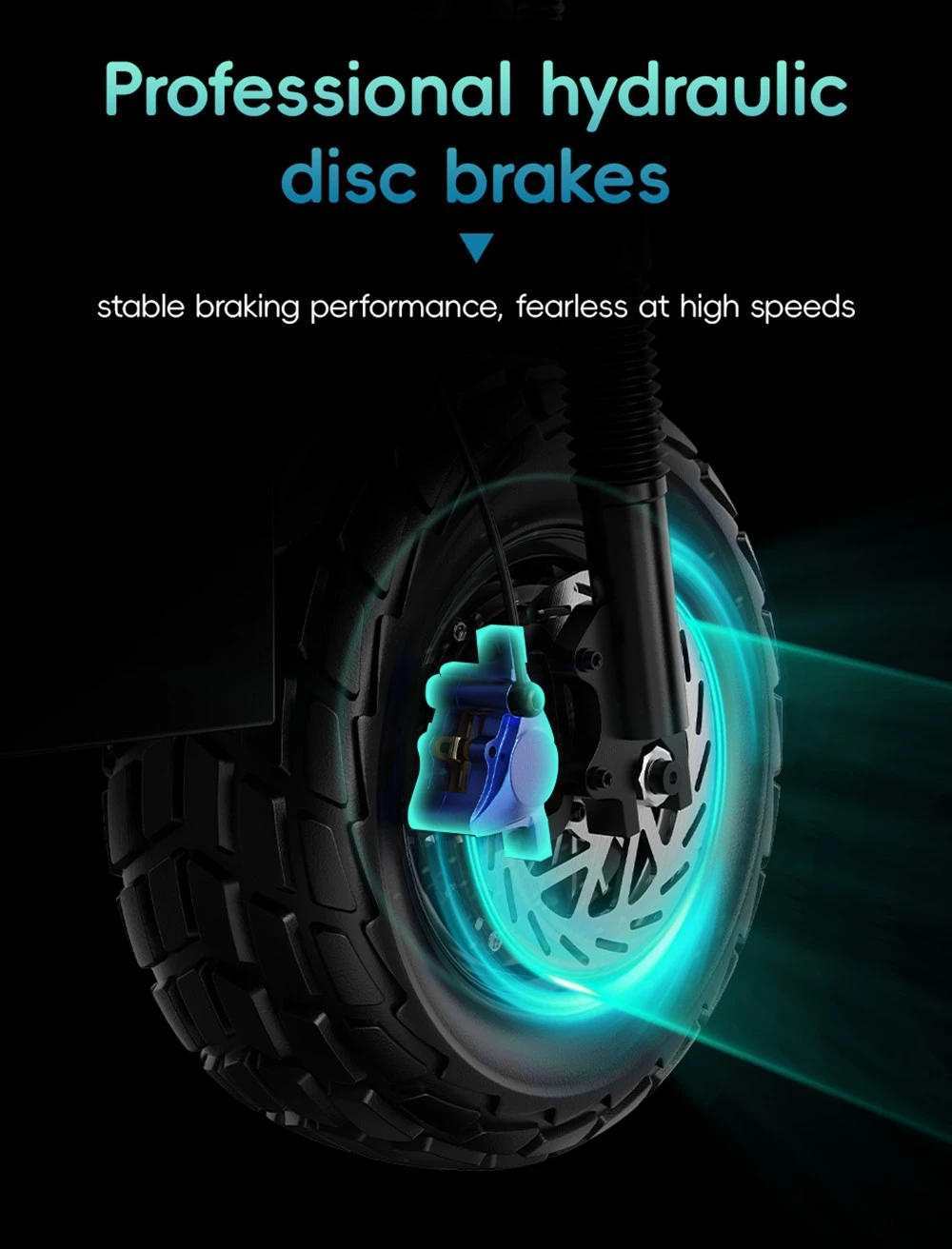 OOTD D99 Off-Road Electric Scooter 13 Inch Tires 3000W*2 Dual Motors 85Km/h Max Speed 60V 40Ah Battery Max 120KM Range 150KG Max Load Dual Shock Absorption with Turn Signal Lights Front & Rear Hydraulic Brake Oil Brake - Black