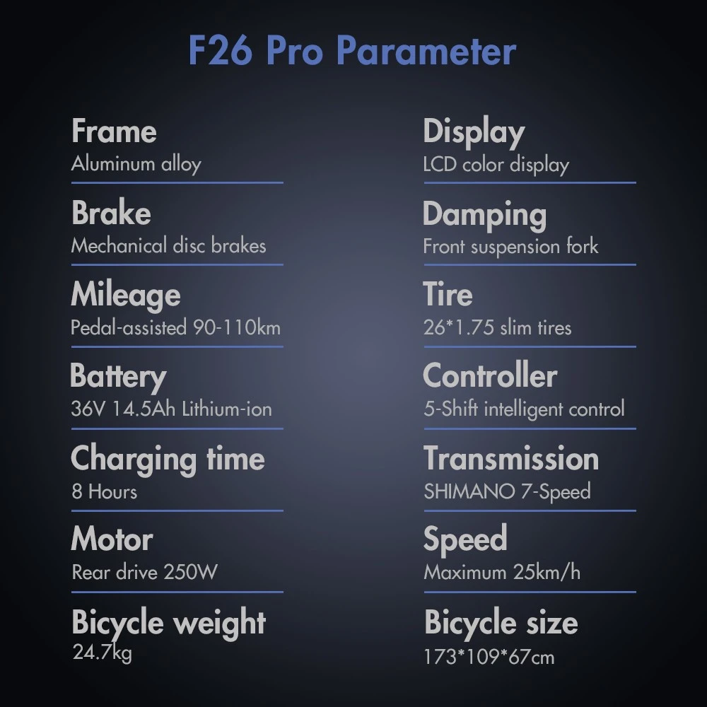 Bicicleta eléctrica Fafrees F26 Pro