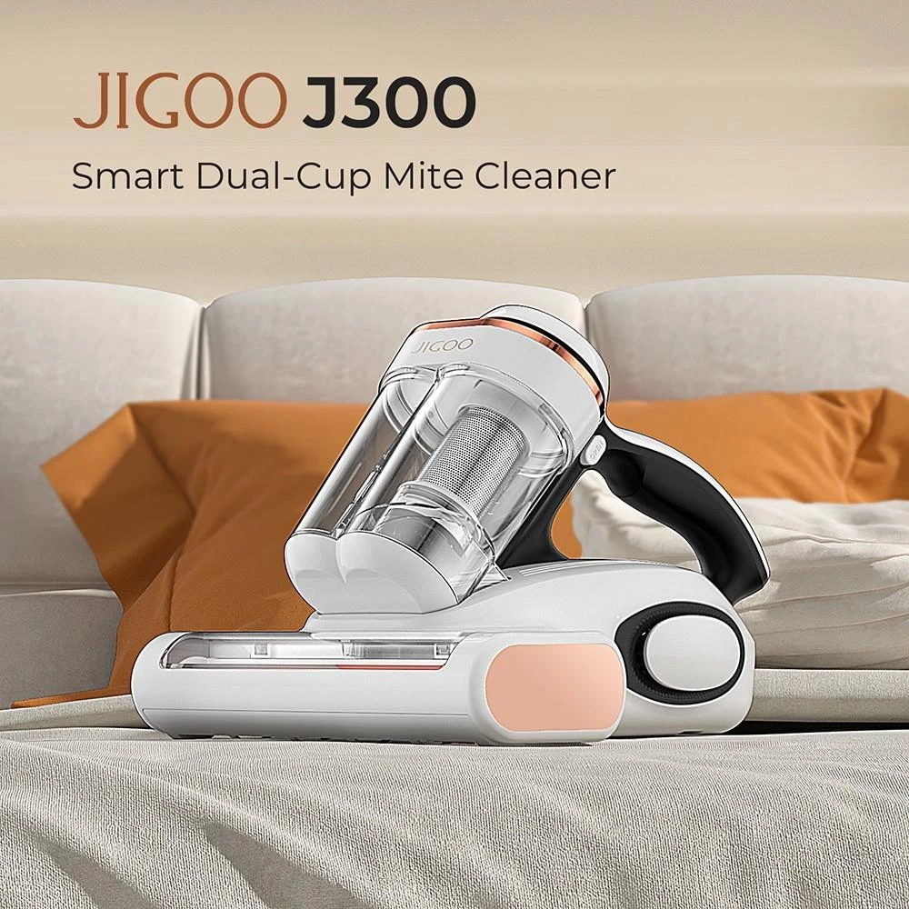 Refurbished JIGOO J300 Dual okos atka porszívó – A készülék felülnézetből