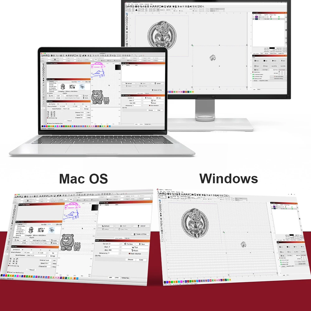 Official Authorized LightBurn Software G-Code License Key, LightBurn Key, Support Upgrade To V1.4.01