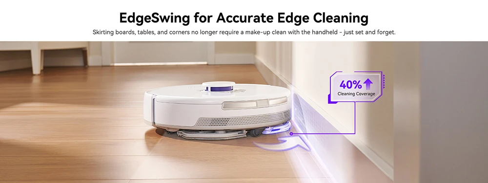 (Free Gift) Narwal Freo X Plus Robot Vacuum Cleaner and Mop Built-in Dust Emptying, Strong 7800Pa Suction Power, Zero-Tangling Floating Brush, Tri-Laser Obstacle Avoidance, Alexa/Google Assistant/APP Control, Ideal for Pet Hair Hard Floor, Wood Floor