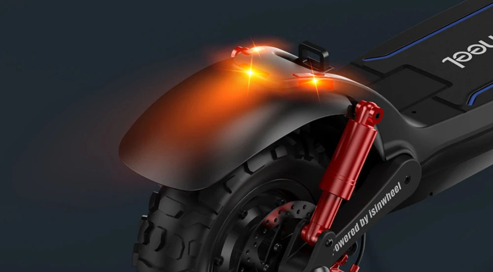 iScooter GT2 Off-road Electric Scooter, 800W Motor, 48V 15Ah Battery, 11-inch Pneumatic Tires, 45km/h Max Speed, 60km Max Range, Disc Brake, Quadruple Shock Absorber