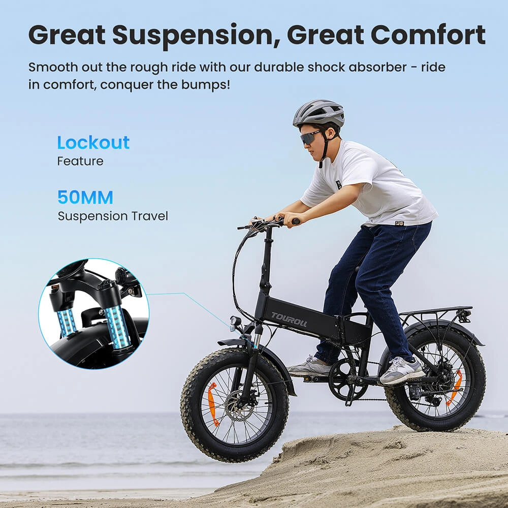 Touroll S1 Electric Mountain Bike with 20