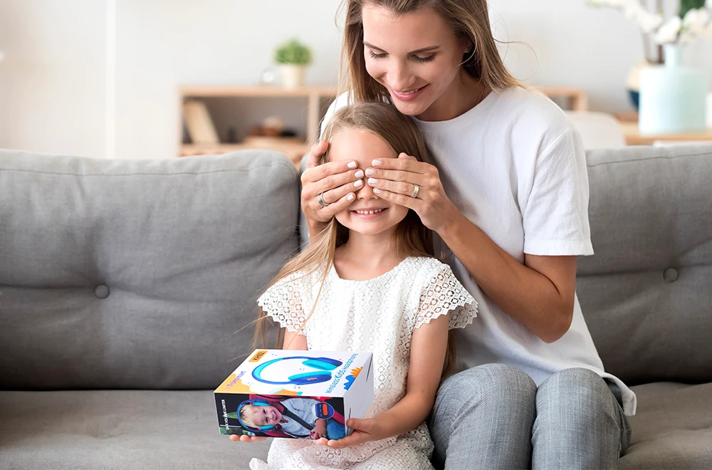 Căști wireless pentru copii Tronsmart KH02 - albastre