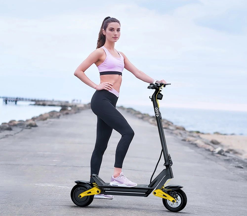 Scooter electric OOTD S10, 1400W Motor, Anvelope de 10 inch, 48V 20AH Baterie, 55km/h Max Speed, 60-70km, Brake, Suspensie frontală și spate