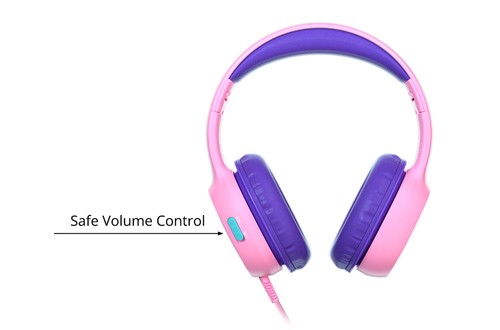 Tronsmart KH01 Wired Kids Headphones - Pink