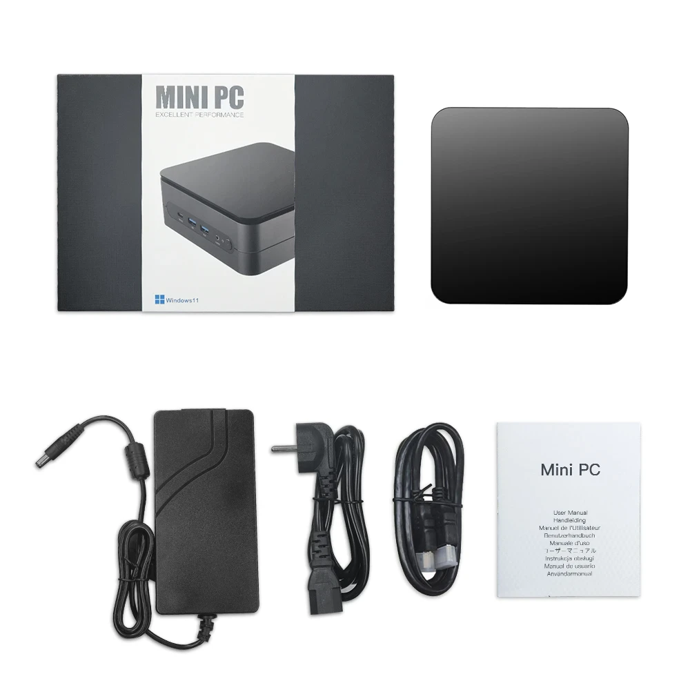 (Intel AI PC) OUVIS F1A Mini Gaming PC, Intel Ultra 7 155H(16C/22T, Up to 4.8GHz), 16GB DDR5 1TB NVMe SSD, 2xHDMI2.0 Type-C 4K@60Hz Triple Display, 4xUSB 3.2, WiFi 6, 2.5Gbps LAN, TDP 65W, AI Mirror PC, AI Image Art Generator Assistant for Local PC