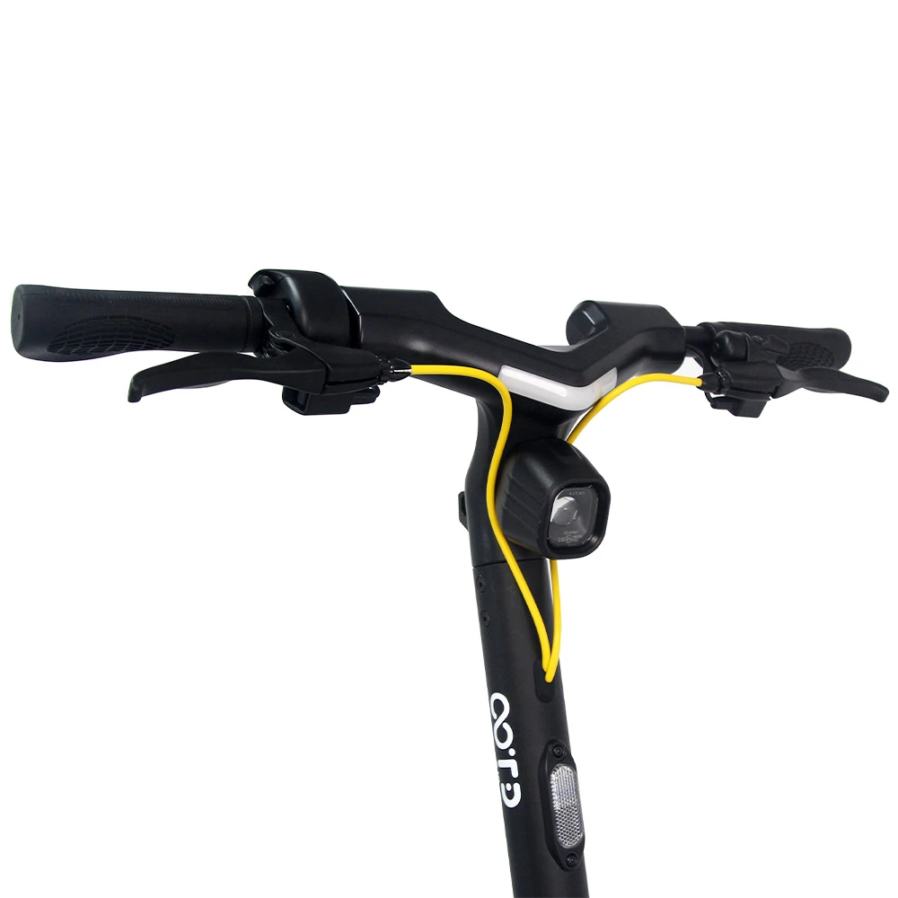 OOTD S10 pliabil Scuter electric 10 inci anvelope 1400W W Motor 25km/h Max viteză 48V 20Ah Baterie pentru 60-70km Raza de acțiune 120KG Absorbția șocului Brake cu disc maxim - Galben