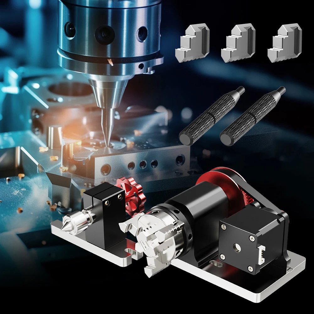 Kit de module rotatif CNC 4ème axe TWO TREES pour laser TTC450