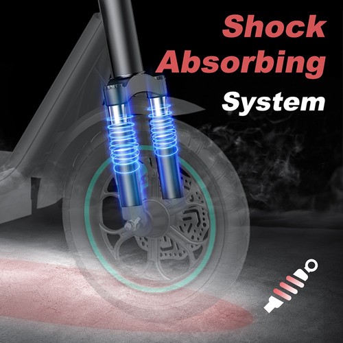 BOGIST M5 Pro Folding Electric Scooter 12 Inch Pneumatic Tire 500W Motor Max Speed 40Km/h 48V 15Ah Battery Smart BMS Disc Brake 30KM Long Range with Seat for Commute and Travel - Black