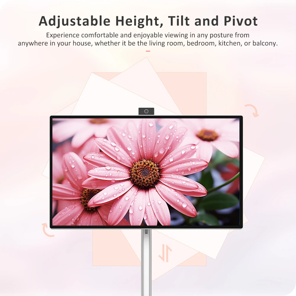Titan Army V32D4U Pro Flat 16:9 VA UHD 76Hz Portable Smart Screen with Powerful Chipset and Multiple Connection Modes