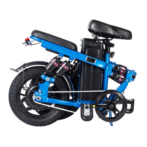 HONEYWHALE S6 Pro 14-inch Electric Bike 350W Brushless Motor 25km/h 48V 15Ah Battery 45-55km Range Six Shock Absorber Disc Brakes - Grey