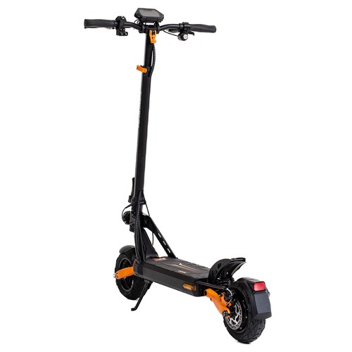 KuKirin G2 Pro 2024 New version Folding Electric Scooter 9.0x3.0 Inch Tubeless Vacuum Tire 600W Motor 48V 15.6Ah Battery 58km Max Range, HD LCD Display Dual Disc Brake Led Light Spring Shock Absorber, Detachable Seat Turn signal light