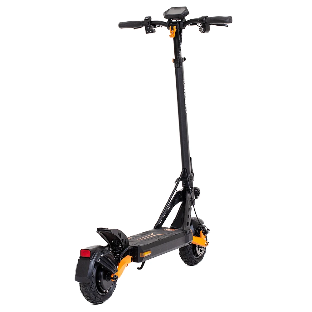 Trottinette électrique pliable KuKirin G2 Pro 2024, nouvelle version, pneus sans chambre à air de 9,0 x 3,0 pouces, moteur 600 W, batterie 48 V 15,6 Ah, autonomie maximale de 58 km, écran LCD HD, double frein à disque, éclairage LED, amortisseur à ressort, siège amovible, clignotant