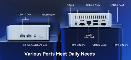 GEEKOM XT13 Pro Mini PC i7-13620H 32GB+1TB