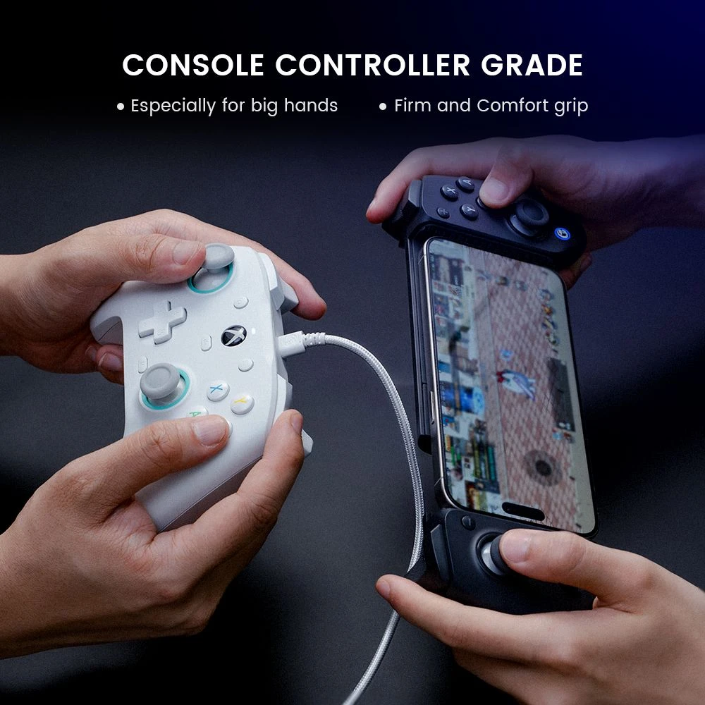 GameSir G8 Plus Bluetooth Mobile Game Controller, Compatible with Switch, iOS, Android, Tablet, PC