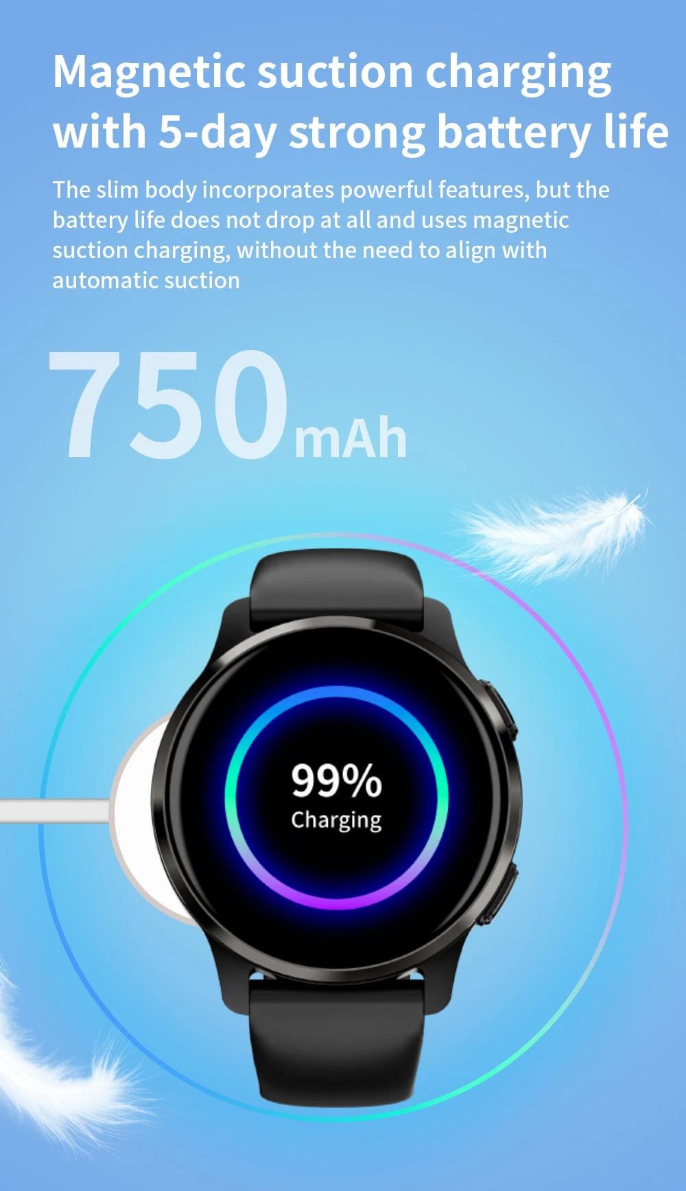 LOKMAT APPLLP 2 Smartwatch, 1.508-inch AMOLED Screen, Support 4G SIM Card, Android 8.1, NFC Access, 24/7 Health Monitoring, Multiple Sports Modes