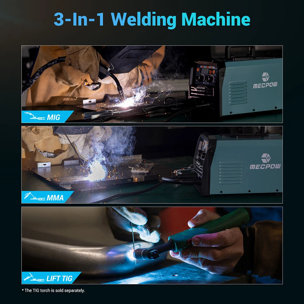 Mecpow MIG-120 Dual-voltage Welding Machine