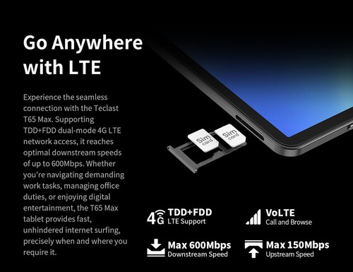 Teclast T65 Max Android 14 Tablet Teclast T65 Max Android 14 Tablet