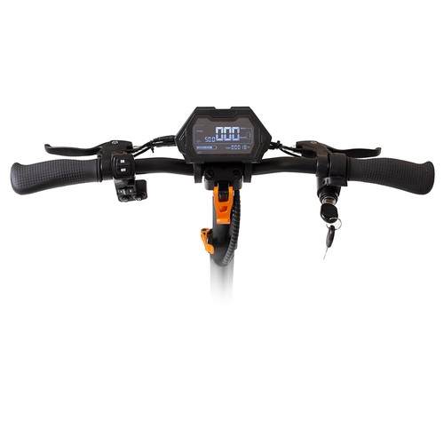 KuKirin G2 Pro 2024 New version Folding Electric Scooter 9.0x3.0 Inch Tubeless Vacuum Tire 600W Motor 48V 15.6Ah Battery 58km Max Range, HD LCD Display Dual Disc Brake Led Light Spring Shock Absorber, Detachable Seat Turn signal light