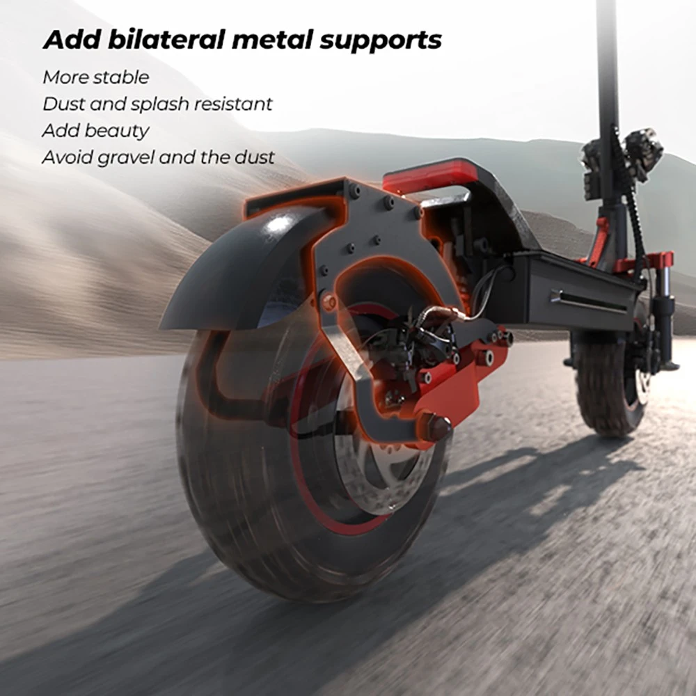 iScooter iX5S Electric Scooter, 1000W Motor, 48V 15Ah Battery, 10-inch Tire, 25km/h Max Speed, 65km Range, Dual Disc Brakes, Front & Rear Shock Absorbers