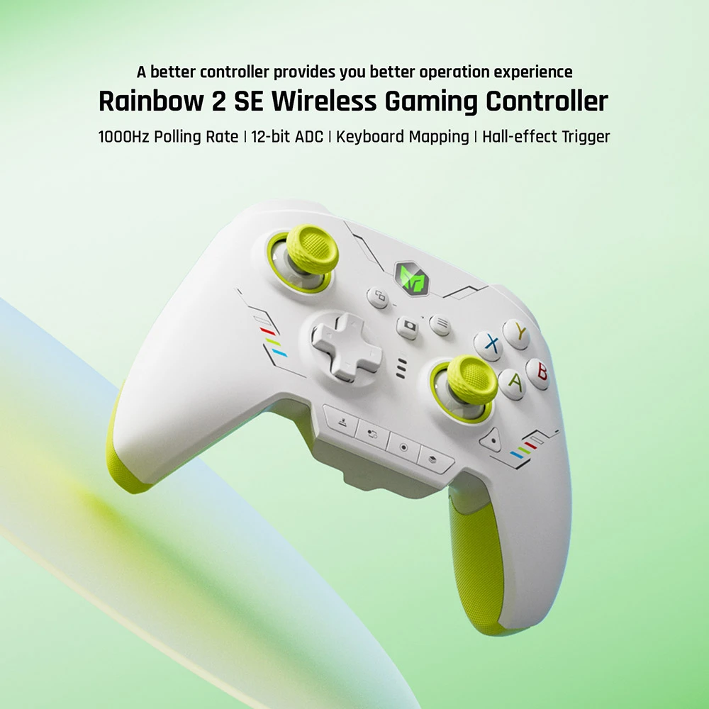 BIGBIG WON Kontroler gier Rainbow 2 SE Zielony