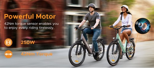 Vélo électrique - HILLMILES - MileCity - Moteur 250W