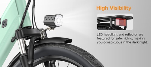 Eleglide T1 pas à pas moto électrique 36V 13ah 250W vélo de randonnée