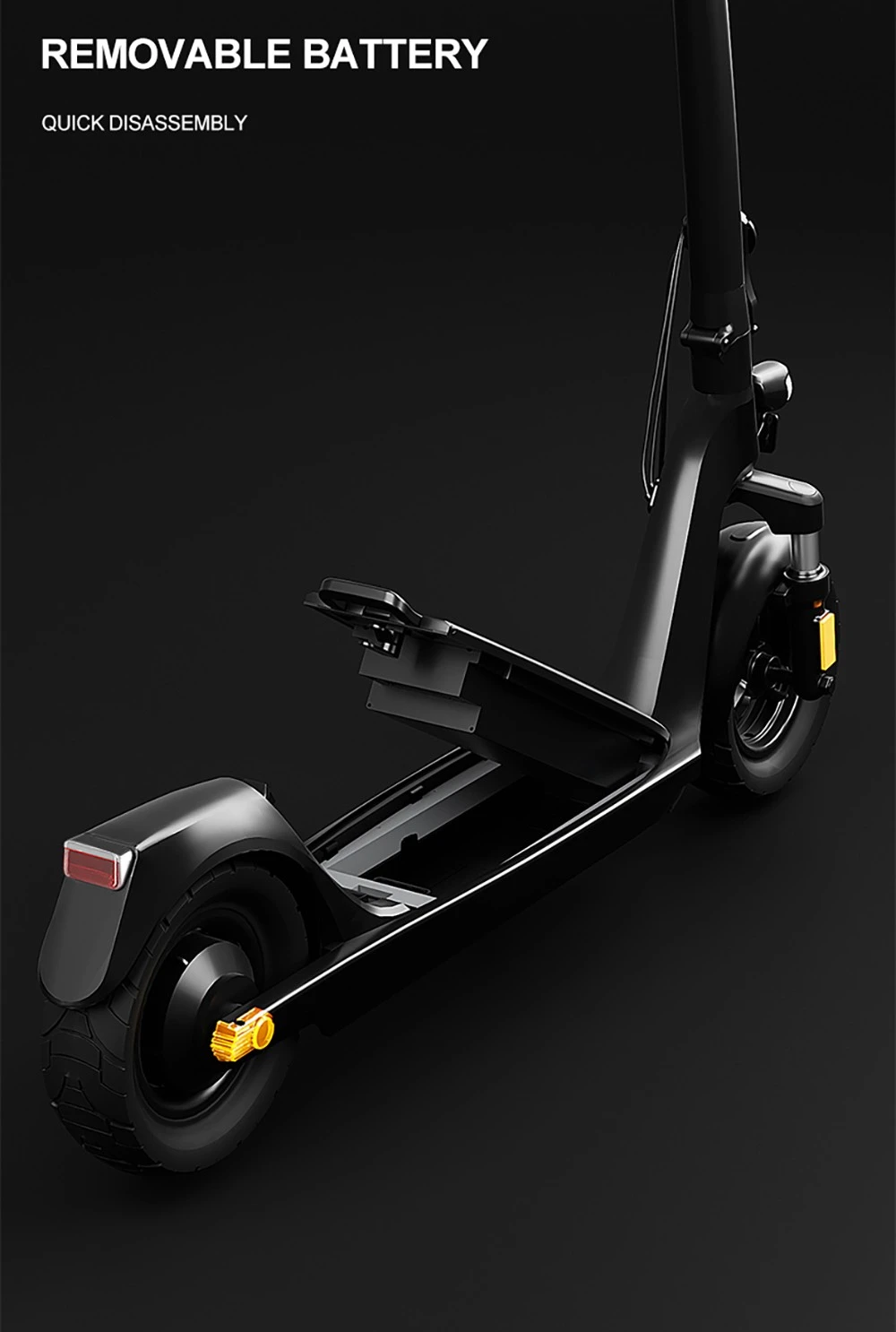 JOYOR C10E Electric Scooter, ABE Certification, 500W Motor, 48V 10.4AH Battery, 10-inch Tires, 20km/h Max Speed, 40km Range, Front & Rear Disc Brake, Front Shock Absorber