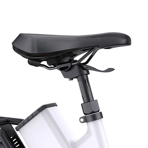 ENGWE P275 ST Urban Electric Bike, 250W Brushless Mid-drive Torque Sensor Motor, 36V 19.2Ah Removable Battery, 260km Max Range, Hydraulic Disc Brake, 27.5'' Spoke Tires, SHIMANO 9-speed - White